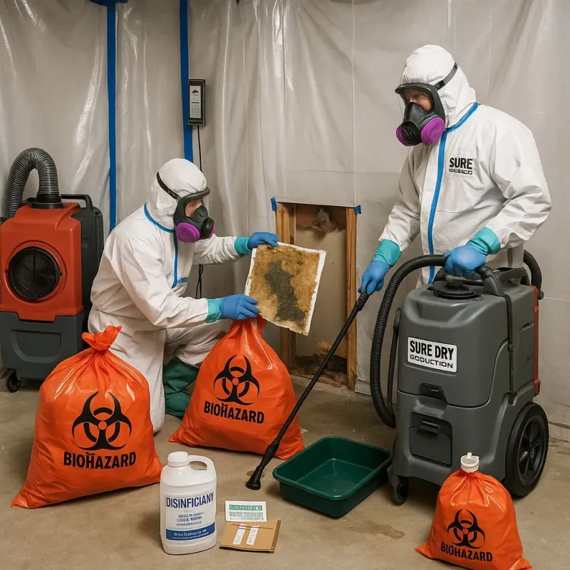 Contaminated Water Handling Protocols process in New Franklin, MO