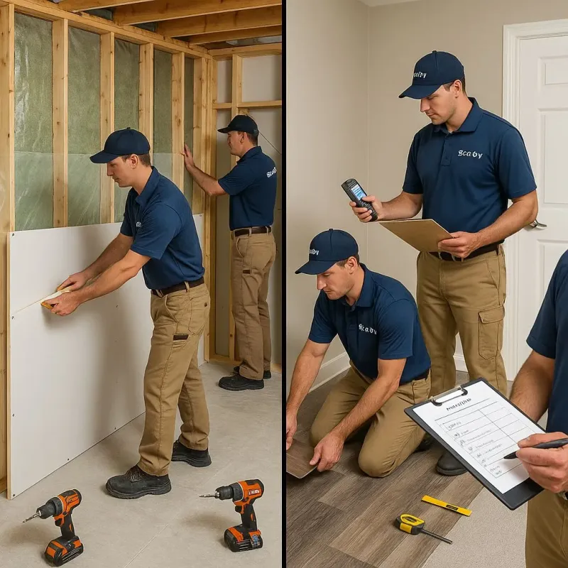 Repairs and Reconstruction process in New Franklin, MO
